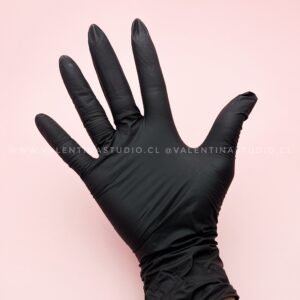 Guantes de Nitrilo Negro talla S
